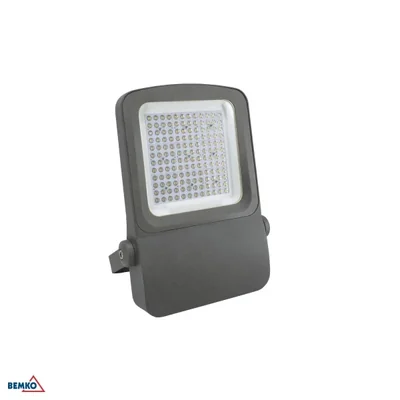 Proiettore LED per campus, 100W, 4000K, 17000lm, IP66, 90x90 cm, grigio.