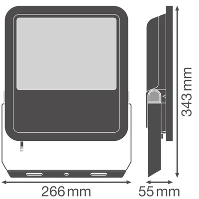 Projecteur FLOODLIGHT 150 100W 15KLM 840 PS SY100 BK