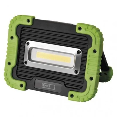 Projecteur LED COB 10 W, 1000 lm, batterie externe rechargeable 4400 mAh