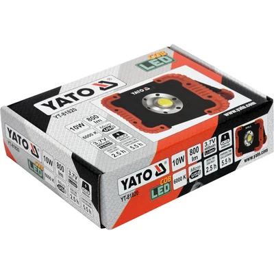 PROJECTEUR LED PORTABLE RECHARGEABLE DE 10 W