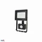 Projecteur LED SMD KASTEL2 20W 4000K 1640LM IP65 Noir PIR