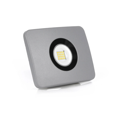 Projecteur LED SURFI 230V 20W 1400lm IP65 WW gris