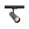 Projecteur LED T-LINE sur rail, 30 W, 2700 lm, 220-240 V CA, 50/60 Hz, facteur de puissance > 0,9, IRC ≥ 80, angle de diffusion 38°, 4000 K, noir
