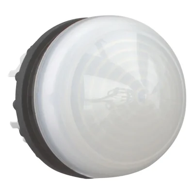 Projecting beacon head, white, M22-LH-W