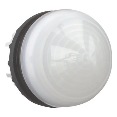 Projecting beacon head, white, M22-LH-W
