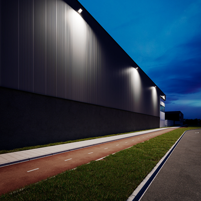 Projektor LED 20W (2200lm/2400lm) (3000K/4000K/6500K) symetryczny z czujnikiem ruchu BVP167