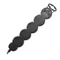 Prolunga a 5 vie 2P+Z (Schuko), 3 m H05VV-F 3x1,5mm2, Imax=16A, spina piatta, nera