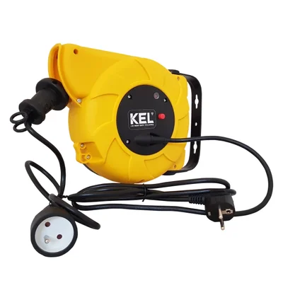 Prolunga automatica per cassetta PB-AUTO; H05VV-F; 3x1; 11+2 m; giallo/nero