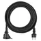 Prolunga da giardino 10 m / 1 presa / nera / gomma-neoprene / 230 V / 1,5 mm2