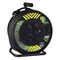 Prolunga retrattile da giardino 50 m / 4 gn / nera / gomma-neoprene / 230V / 2,5 mm2