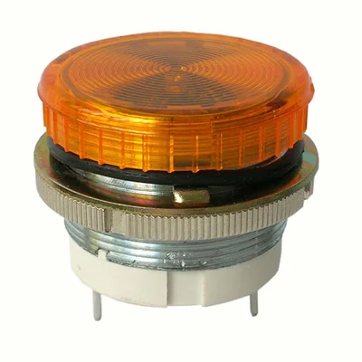 PROMET Lamp D30 24V-230V yellow