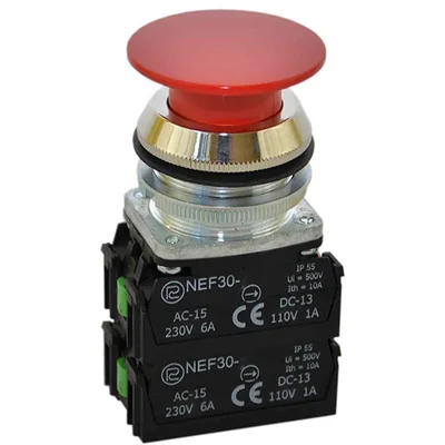 PROMET NEF30-D2X2Y red button