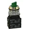 PROMET NEF30-TPa2X2Y/W3 pulsador verde
