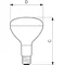 Promiennik podczerwieni 230V E27 375W R125