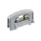 Protective and current ring terminal 2xM8, 2x35mm2, 125A, 450V, gray