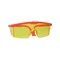 Protective goggles with a yellow lens