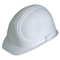 Protective helmet for electricians white