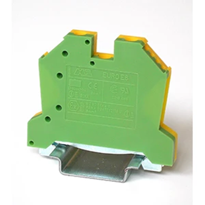 Protective threaded rail connector ZSO 6mm2 yellow-green