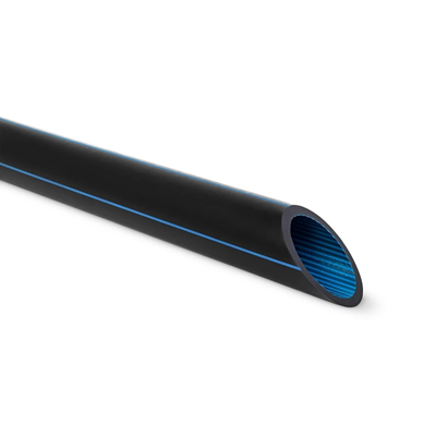 Protective tube for optical telecommunication cables (RHDPE) size 50/4.6, 100m, blue