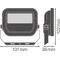 PROYECTOR 10 W Proyector LED 10W 1100lm 3000K WW IP65 blanco