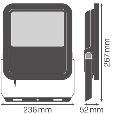 PROYECTOR 100 69W 10KLM 840 PS SY100 BK reflector