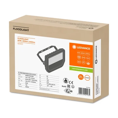 PROYECTOR 20 W Proyector LED 20W 2400lm 4000K NW IP65 blanco