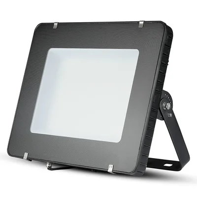 Proyector LED SMD de 500 W / Chip SAMSUNG / Cable: 3 m / Color: 4000 K / Carcasa: Negra / Eficiencia: 120 lm/w