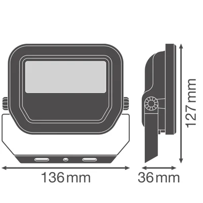 Прожектор FLOODLIGHT 10 8W 1K2LM 830 PS SY100 BK