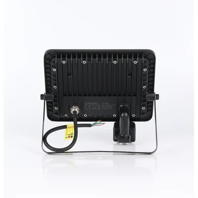 Прожектор GALAXI LED 50W 4000K 5000lm IP65 чорний з датчиком руху