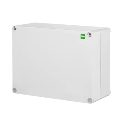 PRŮMYSLOVÁ krabice na omítku 220x170x86 IP 65 - šedá