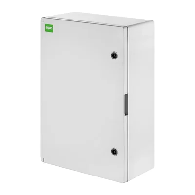 PRŮMYSLOVÁ rozvaděčová skříň SR7 400x600x200 s kovovým plechem IP 65 - šedá