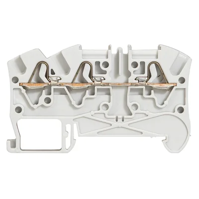 Pružinový konektor Viking 2,5 mm2 3vodičový, šedý