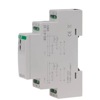 Przekaźnik bistabilny 230V 2Z BIS-411 2Z
