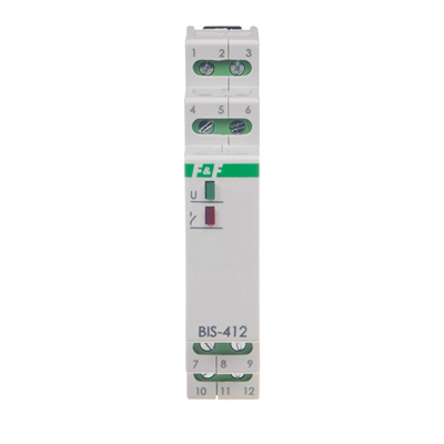 Przekaźnik bistabilny grupowy Na szynie TH-35 DIN z przekaźnikiem inrush 160A/20ms 24V