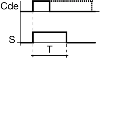 Przekaźnik czasowy 12-230VAC/12-48VDC 1P 8A impulsowy