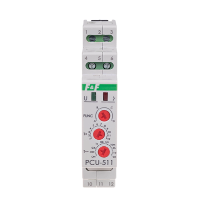 Przekaźnik czasowy 230VAC/24 VAC/DC