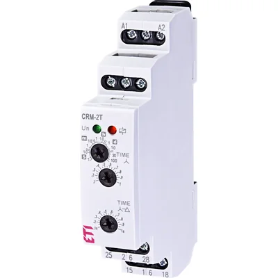 Przekaźnik czasowy gwiazda trójkąt CRM-2T UNI