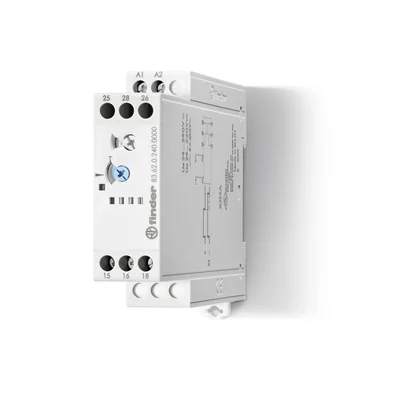 Przekaźnik czasowy jednofunkcyjny 2 P; 8A; 24…240V AC/DC; BI