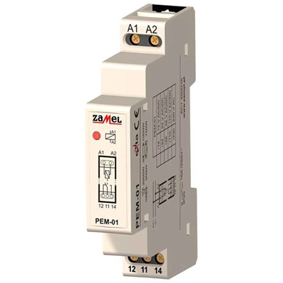 Przekaźnik elektromagnetyczny 230V AC/16A TYP: PEM-01/230