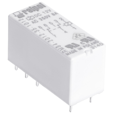 Przekaźnik elektromagnetyczny RM84-2012-35-1048, miniaturowy, do obwodu drukowanego i gniazda wtykowego
