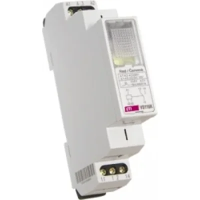 Przekaźnik instalacyjny z lampką sygnalizacyjną białą VS316/230 AC