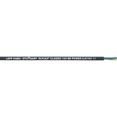 Przewód ÖLFLEX CLASSIC 100 BK 0,6/1 kV 3G1,0