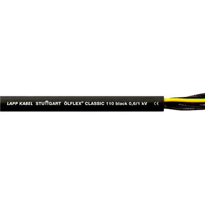 Przewód Ölflex Classic 110 Black 0,6/1kV 5G10