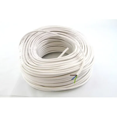 Przewód OMY 3x0,5 300/300V (H03VV-F) - biały