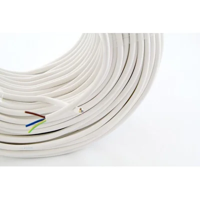 Przewód OMY 3x0,75 300/300V (H03VV-F) - biały