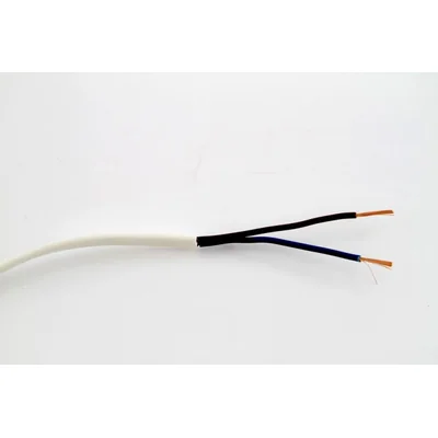 Przewód OMYp 2x1,5 300/300V (H03VVH2-F) - biały