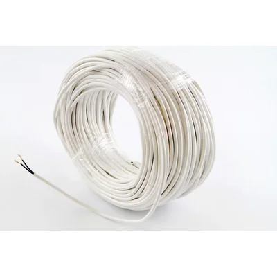 Przewód OWY 2x2,5 300/500V (H05VV-F) - biały
