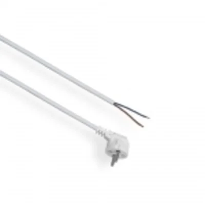 Przewód przyłączeniowy z wtyczką kątową OMY 2x1,5mm bez uziemienia