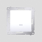 Przycisk pojedynczy zwierny z podświetleniem LED bez piktogramu (moduł) 10A 250V szybkozłącza biały