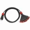 PS-X3/54/20M/3X1.5/H05RR-F Extension cord X3, rubber cable H05RR-F black 3x1.5mm2, IP 54, black plug and socket, black cable
